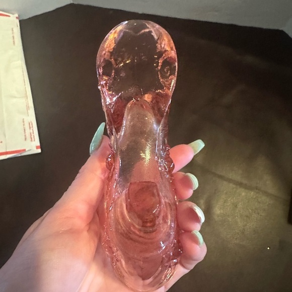 Vintage Fenton glass slipper - Picture 7 of 7